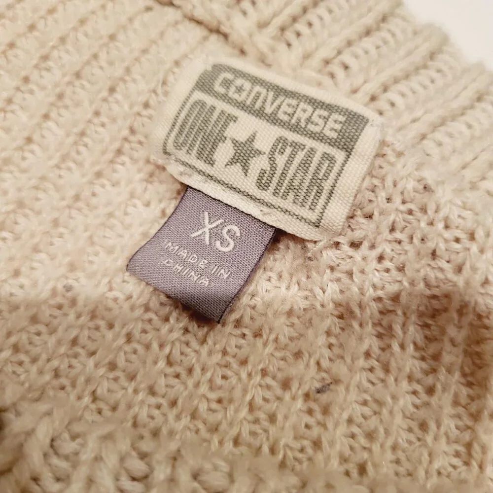 converse knitted crewneck - Picture 5 of 7